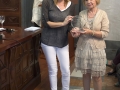 Anabel Fernández con Juana Muñoz Choclán